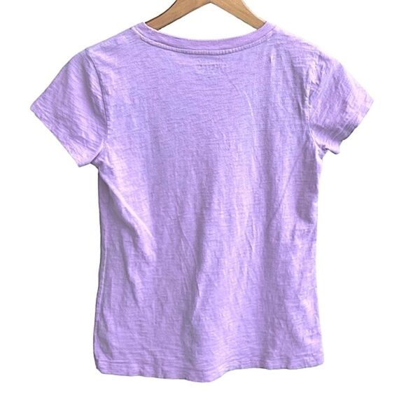 🌴 Crewcuts Lavender Smiley Face T-Shirt (Size 14) - Picture 5 of 13